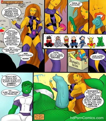 Iceman Blue- Sex Education (Teen Titans) free Porn Comic sex 6